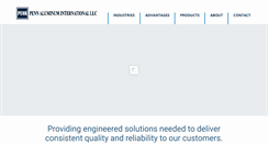 Desktop Screenshot of pennaluminum.com